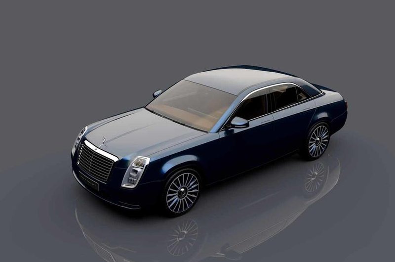 Illustration for article titled This Mercedes-Benz Icon E Concept Is the Modern W114 You Didn't Know You Needed